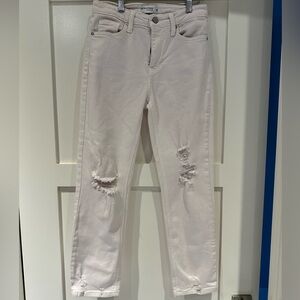 White denim jeans women’s size 25